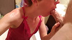 77No Makeup Soaking Mouth Piss Golden Shower Cum Reward