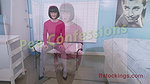 75Teacher Julia Pee confessions in layered nylons