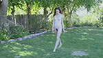 65Emma Evins frolicking outsidepissing