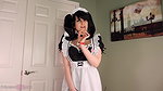 55Ellie Idol Maid Becky is desperate to go pee