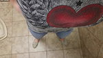 44Candiecane Gas Station Trash Can Piss