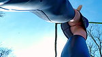35Ffezine Pee upskirt wellies