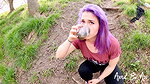 31AprilBigAss Drinking Pee Public Street