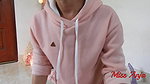 22HD HOT AMATEUR GIRL SQUIRTING ON HER ON FACE IN PINK HOODIE MissAnja