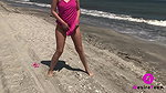 21DesireTeen Public Pee on Sea Side
