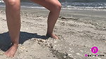 21DesireTeen Public Pee on Sea Side