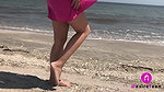 21DesireTeen Public Pee on Sea Side