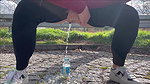 llydyson Meine Pisse auf einer Rastaette serviert