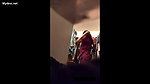 hot sexy cousin karishma changing inbathroom