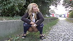 janaYoung Dreister Autobahn Piss
