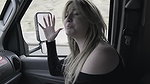itney light distracts her boyfriend while driving