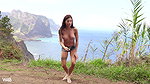 974873Silvia Dellai Fun At Madeira BTS