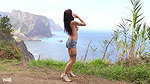974873Silvia Dellai Fun At Madeira BTS