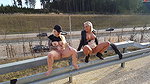 22072andal   Pissing on the highway