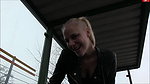90Dreister Public Piss auf den Haltestellen Sitz
