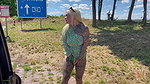 23SteffiBlond TRAVEL WITH STEF vor der cam live abgest SPONTAN und GEIL