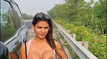 Highway outdoor full nude new video
