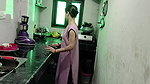 Bhabhi ko kitchen me hi pel diya