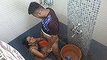 Desi indian Marathi amature Horney couple fuck in bathroom