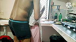 Desi wife hard-core fuking neighbour boy’s with kichen