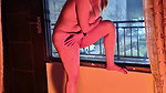 Friends beautify desi wife moving naked in hotel