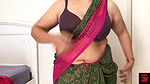 Sexy Indian Stripping Off Saree to Panty – Hot Pose make you WANK!!