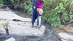 Pretty Indian Couple Making Love in River Side – Desi Outdoor Sex – Risky Sex