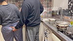 Hot Indian Kitchen Love Making with Step Sister – Milf Big Ass is Eaten, Kissed and Pressed!