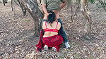 Horny Indian Housewife Cheating with Friend – Giving Deep Throat in Outdoor – Saree Sex(1)