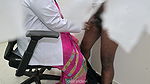 Indian doctor checking patient dick