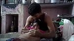 Indian village house wife and housband hot kissing and enjoy movement