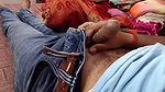 Tanya Bhabhi grabs the cock while pressing her husband’s leg and has sex