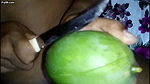 Desi Girl PUTTING MANGO INTO PUSSSY!!!
