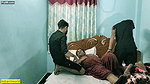 Indian hot stepmom shared with friend!! viral hot threesome sex