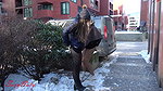 38238xyNaty pissing in the middle of the street