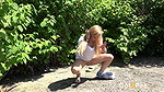 Blonde Pissing In Flip Flops 1080p Got2Pee
