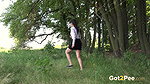 Brunette Standing Pee 1080p Got2Pee