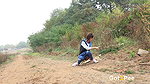 Cynthia Vellons Squats And Pees On Dirt Track Got2pee