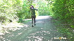 Drizzling On The Path 1080p Got2Pee
