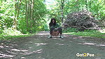 Drizzling On The Path 1080p Got2Pee
