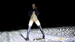 European Babe In Boots Stands And Pees In The Snow Got2pee