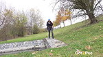 Freya Dee Relieves Her Piss Desperation Outside Got2pee