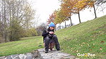 Freya Dee Relieves Her Piss Desperation Outside Got2pee