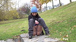 Freya Dee Relieves Her Piss Desperation Outside Got2pee