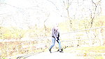 Hot Blonde Pulls Down Denims To Piss Outside Got2pee