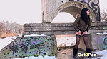 Lace Topped Stockings 1080p Got2Pee