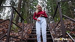 Messy Metal Steps Got2Pee