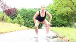 Nikki Dream Squats On A Public Path To Piss Got2pee