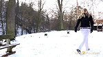 Onto A Bench 1080p Got2Pee