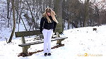 Onto A Bench 1080p Got2Pee